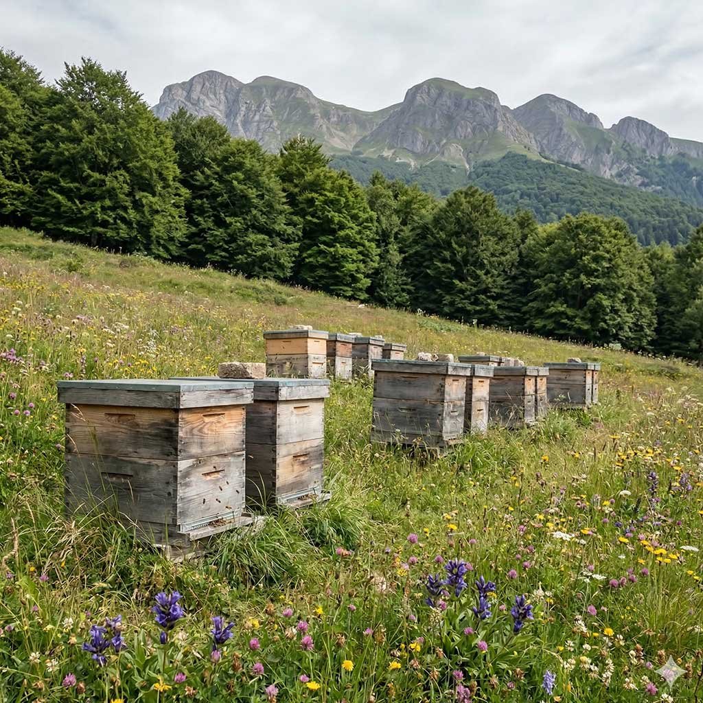 biodiversita-del-parco-blog-apiari-prato-fiorito-montagne Apiari tra prato fiorito e montagne, paesaggio della biodiversità del Parco